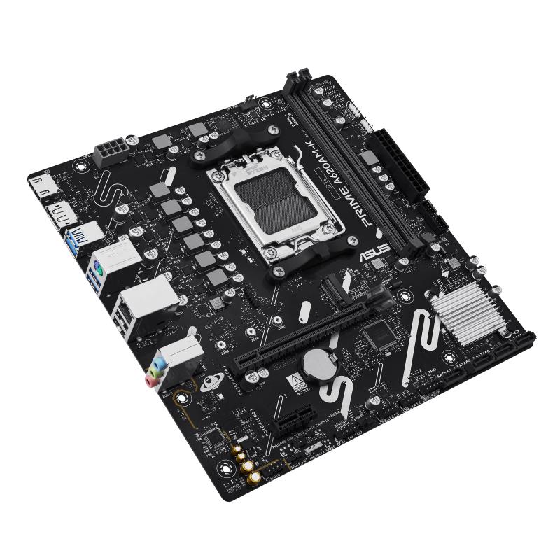 Материнcька плата ASUS PRIME A620AM-K sAM5 A620 2xDDR5 HDMI DP mATX