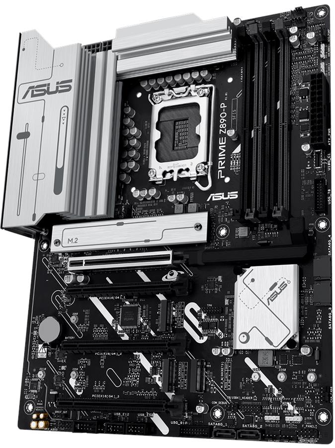 Материнcька плата ASUS PRIME Z890-P WIFI s1851 Z890 4xDDR5 M.2 HDMI DP Wi-Fi BT ATX