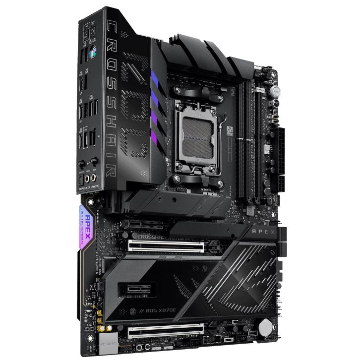 Материнcька плата ASUS ROG CROSSHAIR X870E APEX sAM5 X870E 2xDDR5 M.2 USB Type-C Wi-Fi BT ATX