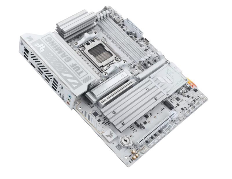 Материнcька плата ASUS TUF GAMING X870-PRO WIFI7 W NEO sAM5 X870 4xDDR5 M.2 HDMI USB Type-C Wi-Fi BT ATX білий
