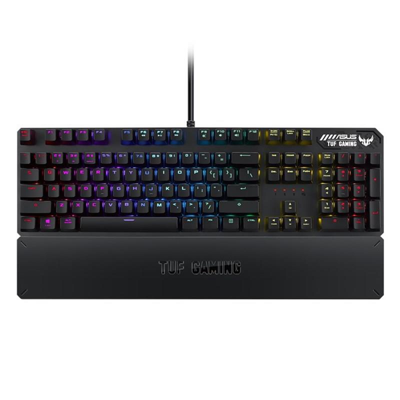 Клавиатура игровая ASUS TUF Gaming K3 Kailh Red USB RU RGB, Black