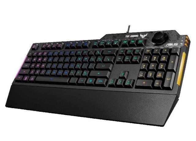 Клавиатура игровая ASUS TUF Gaming K1 USB RU RGB , Black