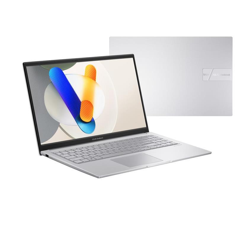 Ноутбук ASUS Vivobook 15 X1504VA-BQ500 15.6" FHD IPS, Intel i3-1315U, 16GB, F512GB, UMA, noOS, Сріблястий