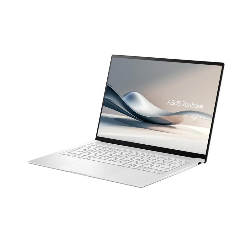 Ноутбук ASUS Zenbook S14 UX5406SA-QJ475W 14" WUXGA OLED, Intel Ultra 5 226V, 16GB, F1TB, UMA, Win11, Білий