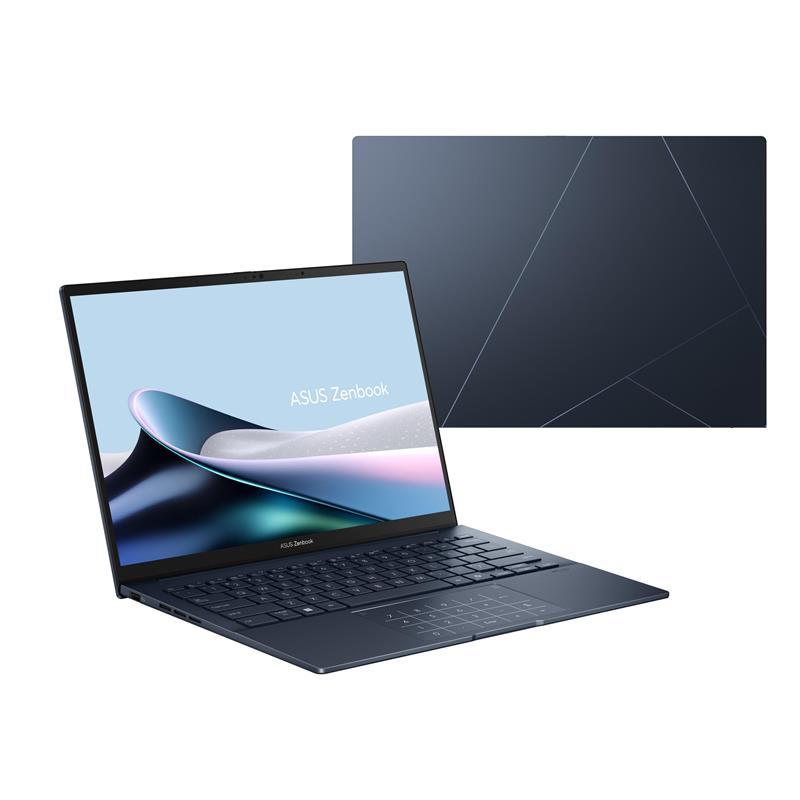 Ноутбук ASUS Zenbook 14 UX3405CA-ST1259 14" 3K OLED, Intel Ultra 7 255H, 16GB, F1TB, UMA, NoOS, Блакитний