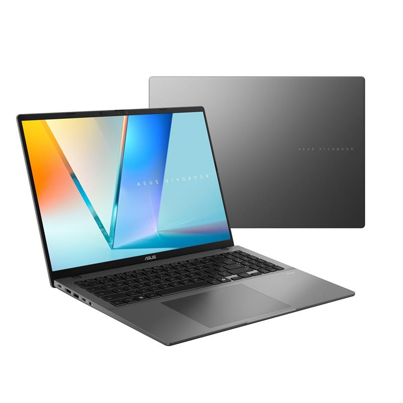 Ноутбук ASUS Vivobook S16 S3607QA-PL003W 16" WQXGA IPS, Qualcomm X X1 26 100, 16GB, F512GB, UMA, Win11, Сірий