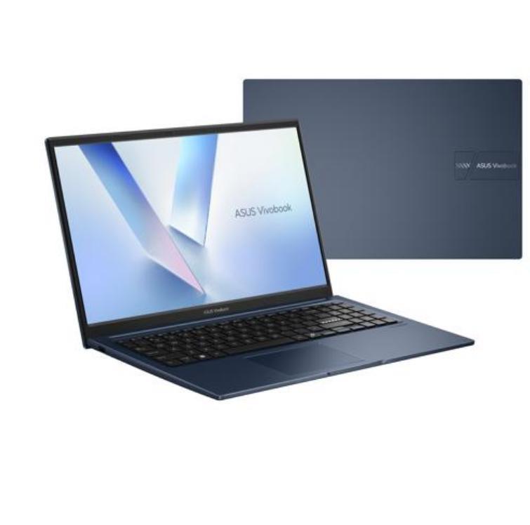 Ноутбук ASUS Vivobook 15 X1504MA-BQ110 15.6" FHD IPS, Intel 3 304, 16GB, F512GB, UMA, noOS, Блакитний