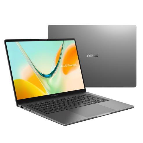 Ноутбук ASUS Vivobook S14 S5408QA-TM271W 14" WUXGA IPS, Qualcomm X1 26 101, 8GB, F512GB, UMA, Win11, Сірий