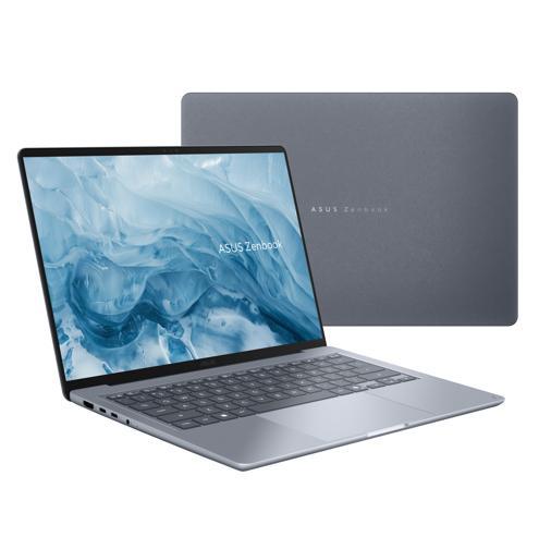 Ноутбук ASUS Zenbook 14 UX3480QA-U1111W 14" WUXGA OLED, Qualcomm X X1 26 100, 8GB, F256GB, UMA, Win11, Блакитний