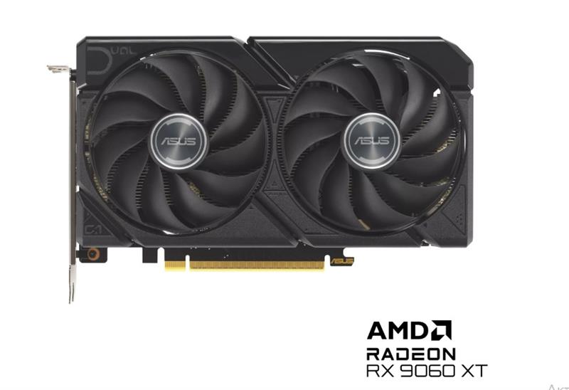 Вiдеокарта ASUS Radeon RX 9060 XT 8GB GDDR6 DUAL-RX9060XT-8G