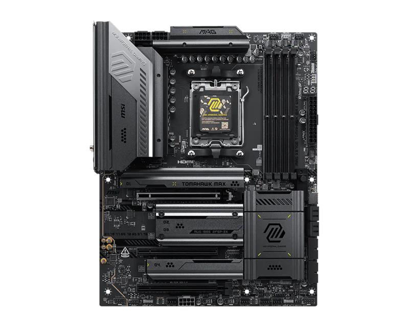 Материнcька плата MSI MAG X870E TOMAHAWK MAX WIFI sAM5 X870E 4xDDR5 M.2 HDMI Wi-Fi BT ATX