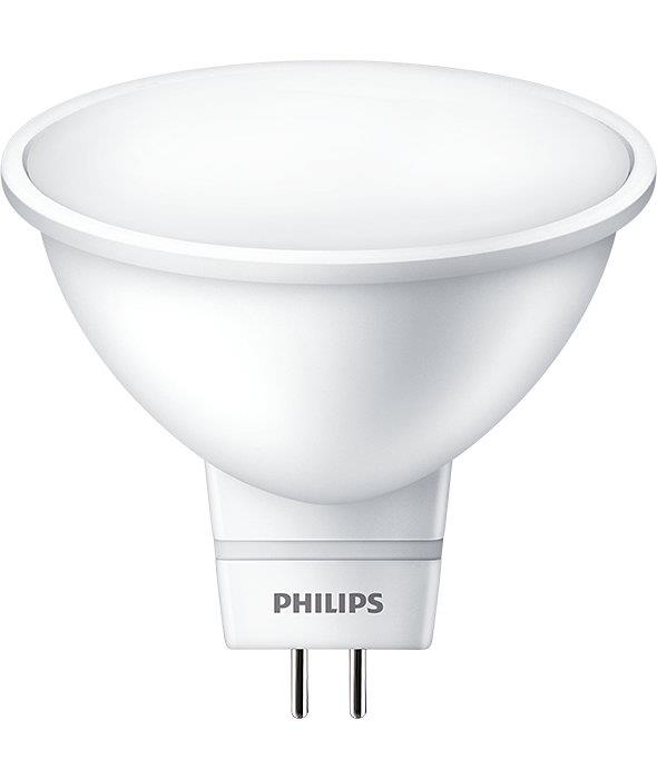 Лампа светодиодная Philips LED spot GU5.3 5-50W 120D 4000K 220V