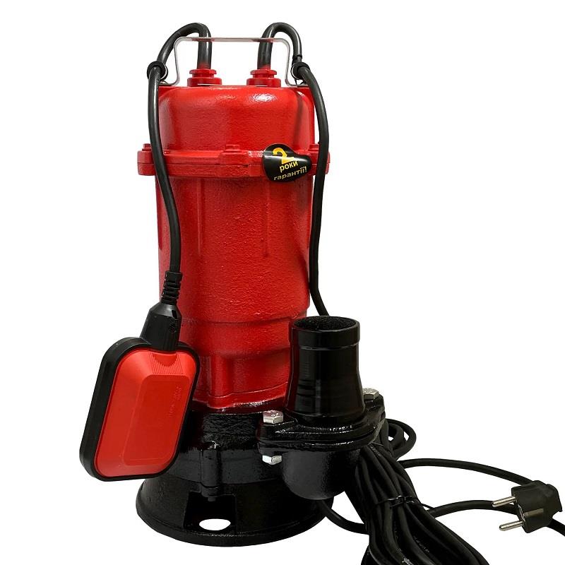 Насос фекальний Optima WQD 8-12 8000 л/год, вис. 12м, глиб. 5м, кабель 12м, 0.9 кВт