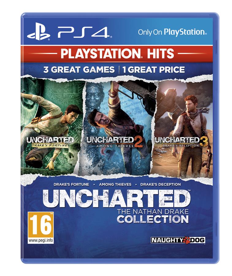 Игра PS4 Uncharted: The Nathan Drake Collection (Хиты PlayStation)[Blu-Ray диск]