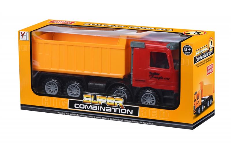 Машинка инерционная Same Toy Super Comaination Самосвал Красный 98-81Ut-1