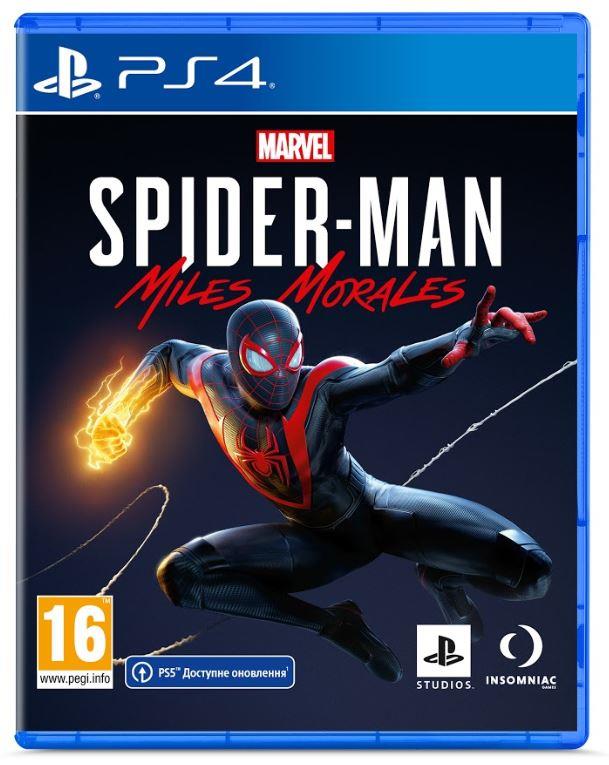 Игра PS4 Marvel Spider-Man. Miles Morales [Blu-Ray диск]