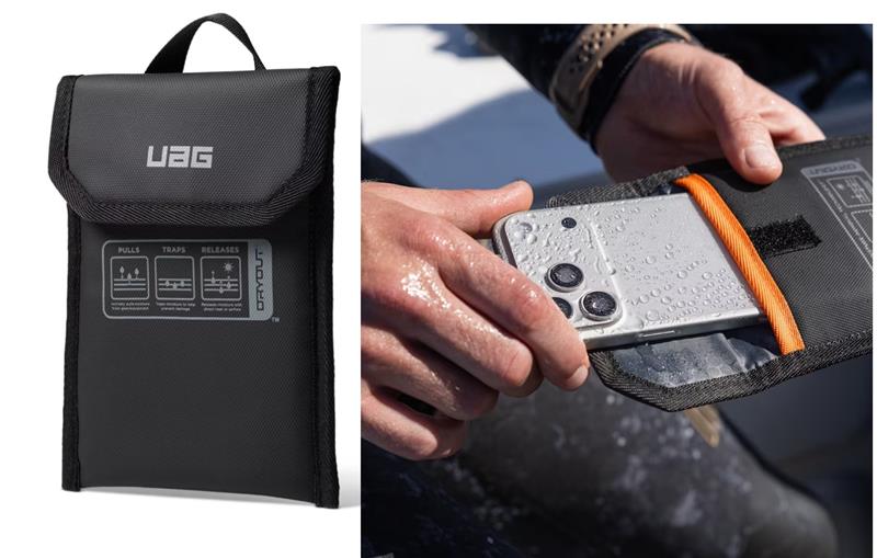 Чохол-осушувач UAG для смартфону з технологією DRYOUT® Active Moisture-Removal, Black
