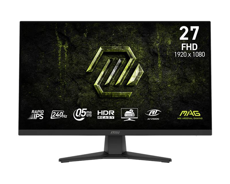 Монітор MSI 27" MAG 272F-X24 2xHDMI, DP, Audio, IPS, 240Hz, 0.5ms, sRGB 122%, FreeSync