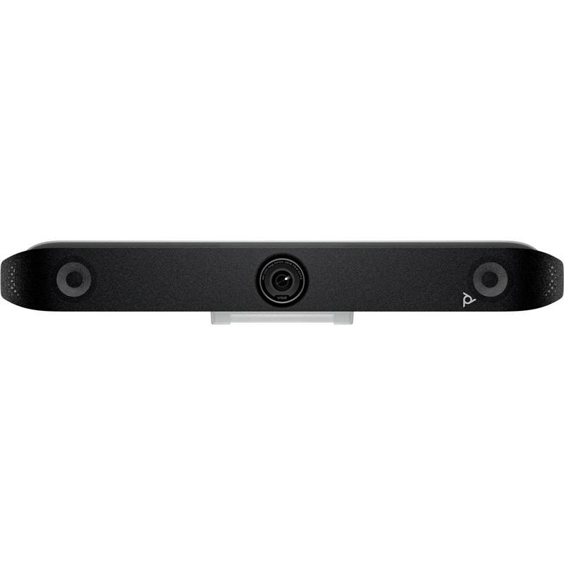 Система відеоконференцзв'язку Poly Studio V52, 4K, 4 x Uni-mic, радіус дії 6,1 м, динаміки 2 х 20 Вт, сертифікати Microsoft Teams, Zoom, чорний