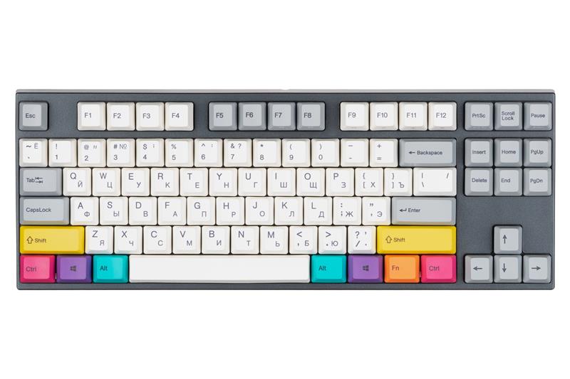 Клавиатура Varmilo MA87M V2 CMYK, EC Daisy V2,RU