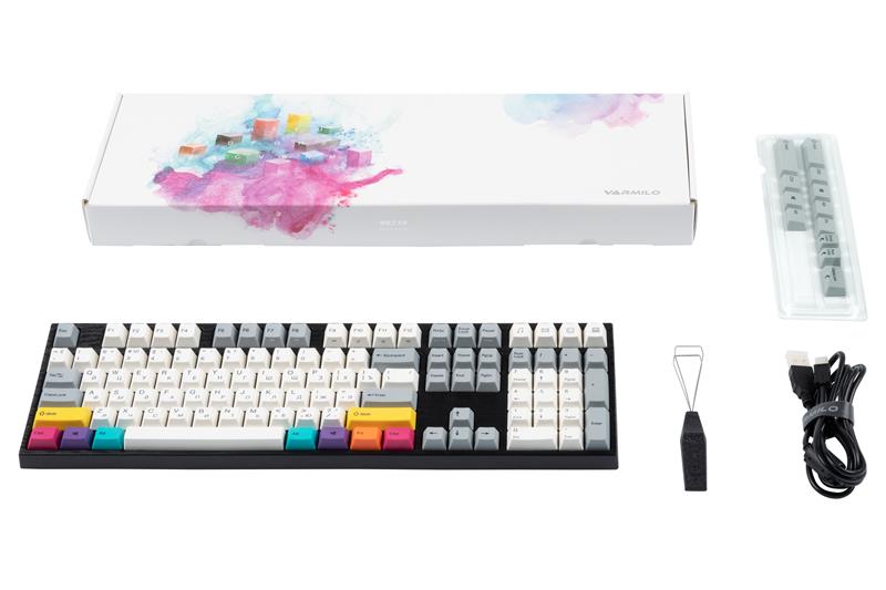 Клавиатура Varmilo MA108M V2 CMYK, EC Daisy V2,RU