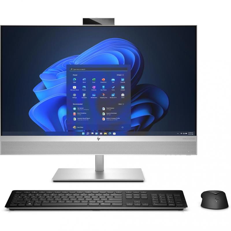 Комп'ютер персональний моноблок HP EliteOne 870-G9 27" FHD IPS AG, Intel i5-14500, 16GB, F512GB, UMA, WiFi, кл+м, 3р, Win11P