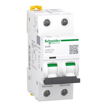 Автоматичний вимикач Schneider Electric, IC60N 2P C 32A (6kA)