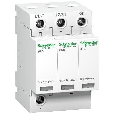 Обмежувач перенапруги Schneider Electric, Acti9 iPRD40 3P 40/15kA 350V