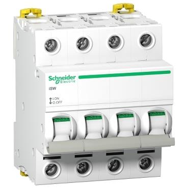 Вимикач навантаження Schneider Electric, Acti9 iSW 4P 63A