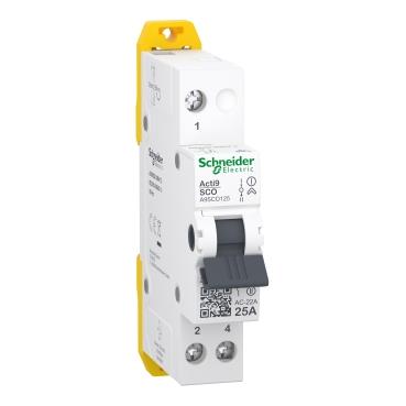 Перемикач навантаження Schneider Electric, Acti9 iSSW 1-0-2 1P 25A 230/240B