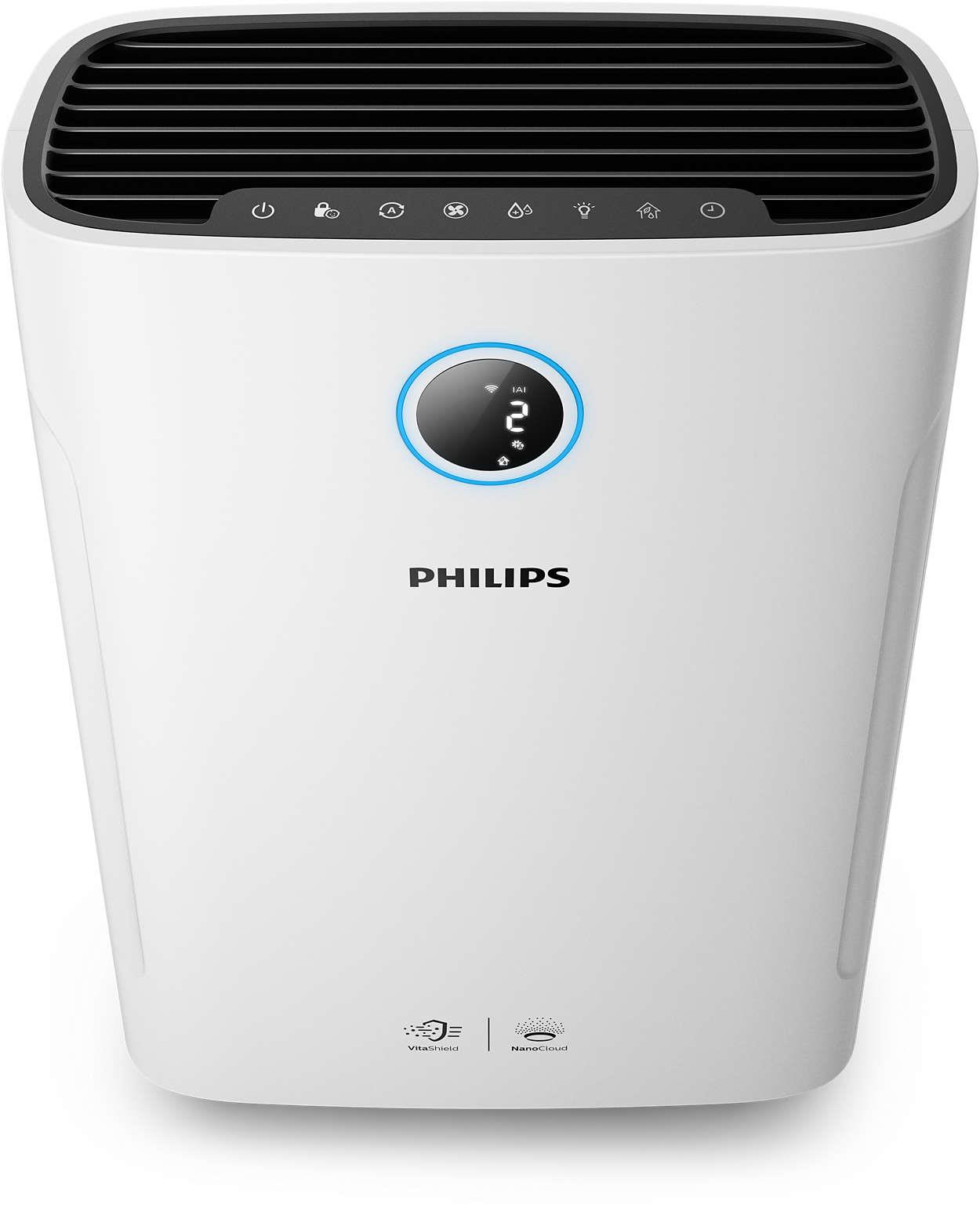 Очиститель и увлажнитель воздуха 2-в-1 PHILIPS Series 2000i AC2729/50