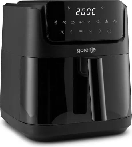 Мультипіч Gorenje 1800Вт, чаша-6.3л, сенсорне управл., 8 авто. програм, пластик+метал, чорний