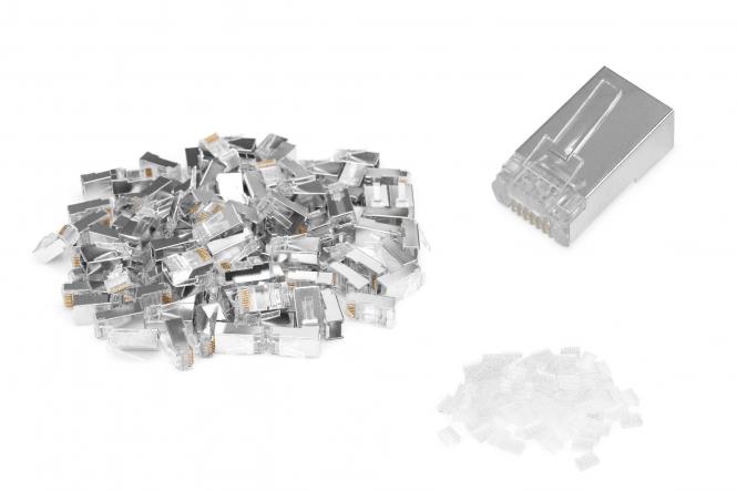 Конектор DIGITUS CАТ 6 RJ45, STP, 100шт.