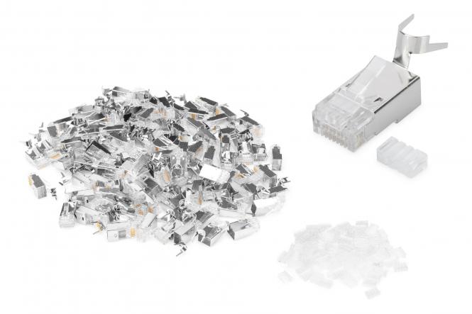 Конектор DIGITUS CАТ 6A RJ45, STP, 100шт.
