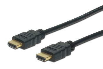 Кабель DIGITUS HDMI (M/M), High speed/Ethernet, 3м, чорний