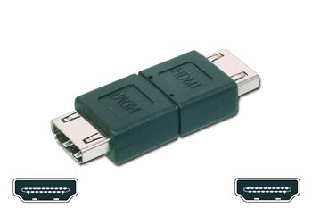 Адаптер DIGITUS HDMI (AF/AF), чорний
