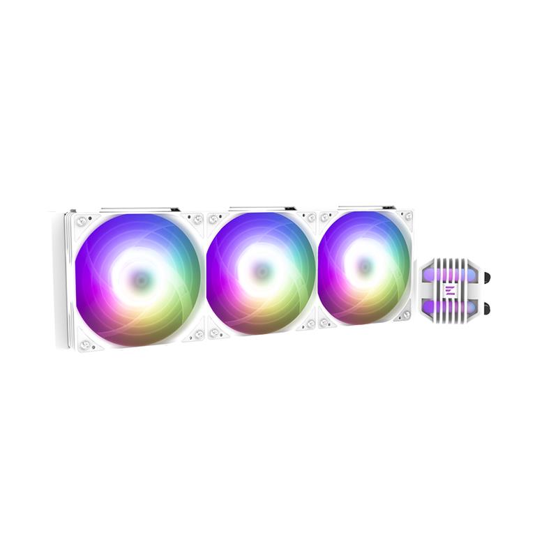 Система рідинного оxолодження Zalman Alpha 2SE A36 ARGB, LGA1851, 1700, 1200, 115x, AM5, AM4, TDP 350W, білий