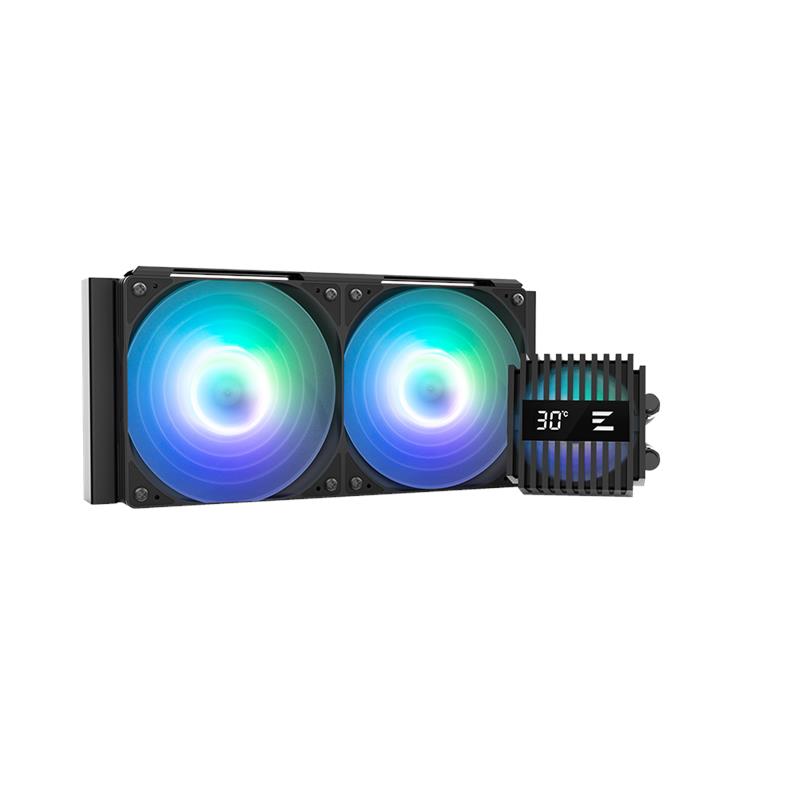 Система рідинного оxолодження Zalman Alpha V2 A24 ARGB, LGA1851, 1700, 1200, 115x, AM5, AM4, TDP 320W, чорний