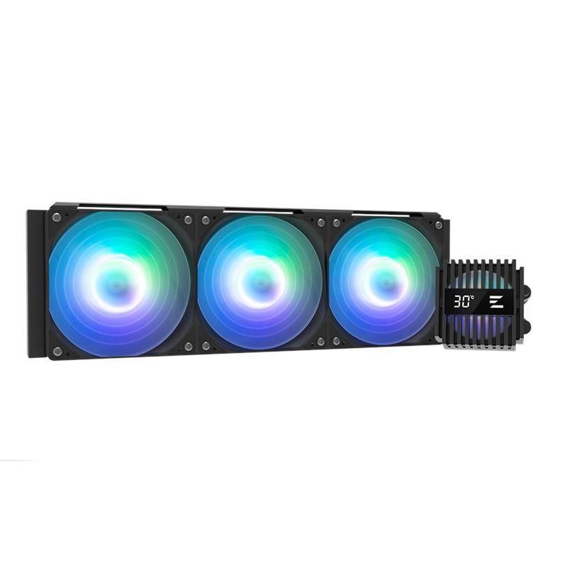 Система рідинного оxолодження Zalman Alpha 2 V2 A36 ARGB, LGA1851, 1700, 1200, 115x, AM5, AM4, TDP 350W, чорний
