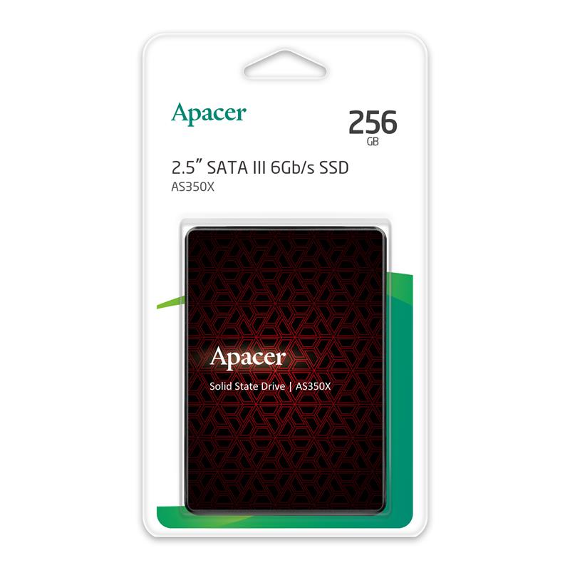 Накопичувач SSD Apacer 2.5" 256GB SATA AS350X