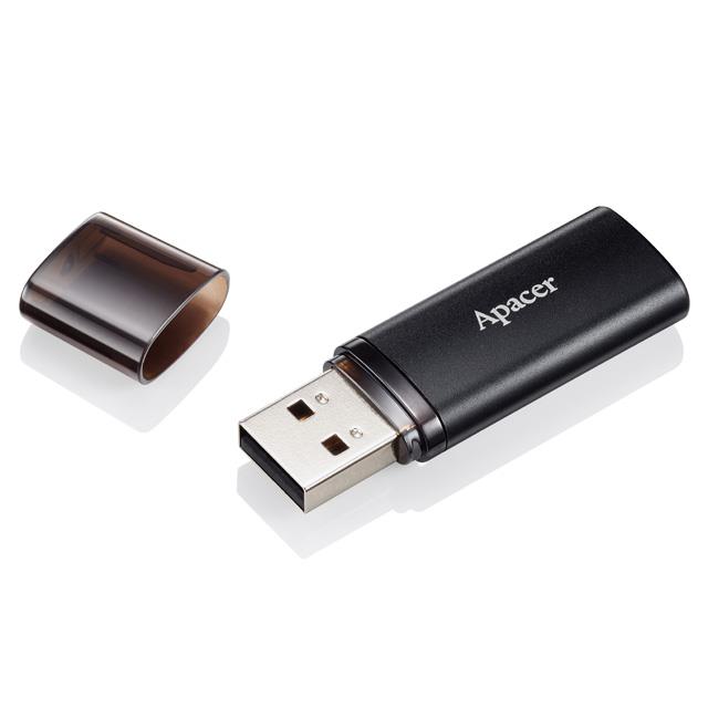 Накопичувач Apacer 64GB USB 3.2 Type-A AH25B Чорний