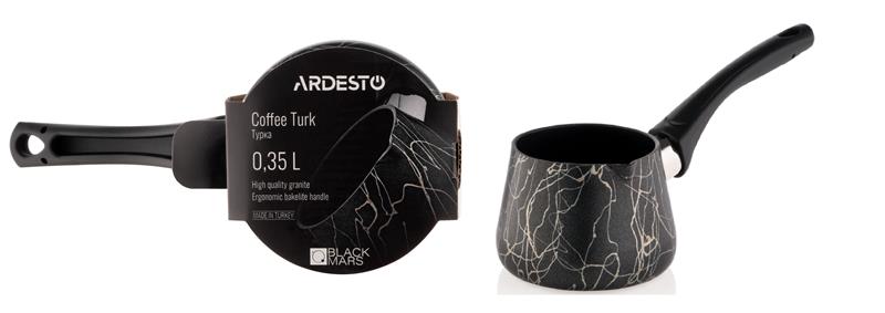 Турка ARDESTO Black Mars, 0.25л, алюміній, бакеліт, чорний