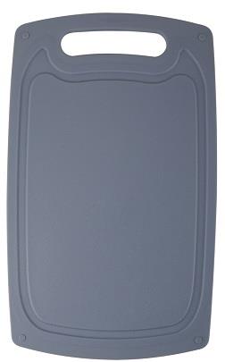 Дошка кухонна ARDESTO Gemini, 33х20х0.85см, пластик, сірий