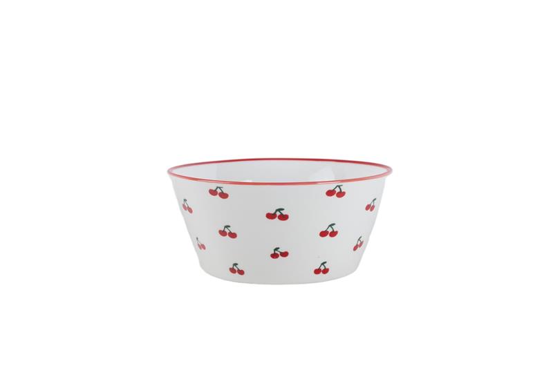 Салатник ARDESTO Cherry, 14см, 450мл, порцеляна, багатокольоровий
