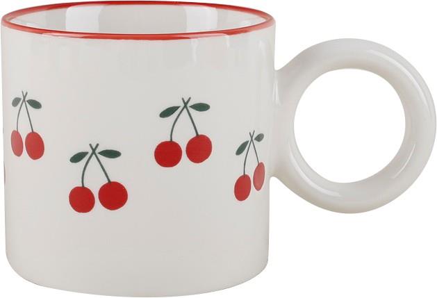 Чашка ARDESTO Cherry, 330мл, порцеляна, багатокольоровий