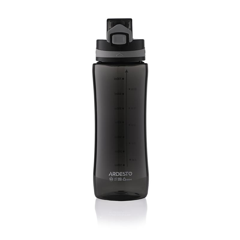 Пляшка для води ARDESTO Purity, 800мл, пластик, чорний