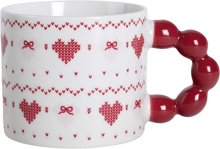 Чашка ARDESTO Love, 340мл, порцеляна, багатокольоровий
