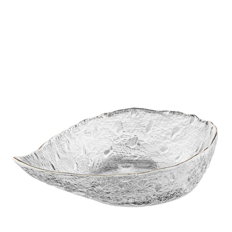 Салатник ARDESTO Leaf, 17.5см, скло, прозорий