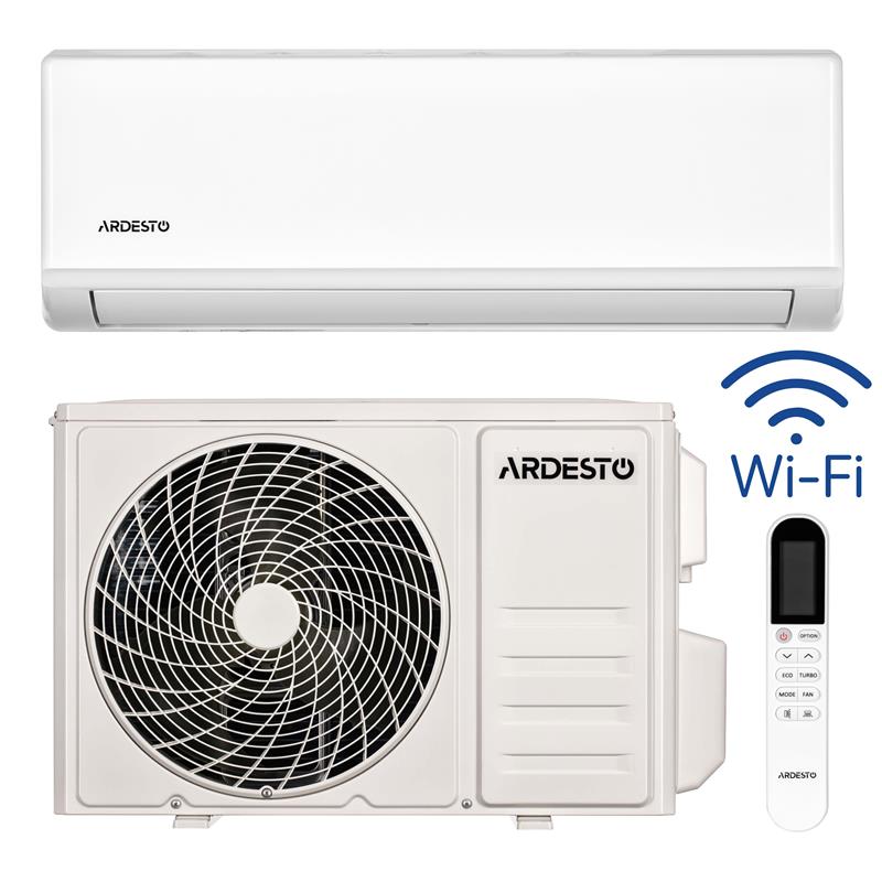 Кондиціонер ARDESTO CoolSmartPro 35м2 інвертор 12000BTU 3.5кВт A++/A+ -25°С Wi-Fi R32 білий