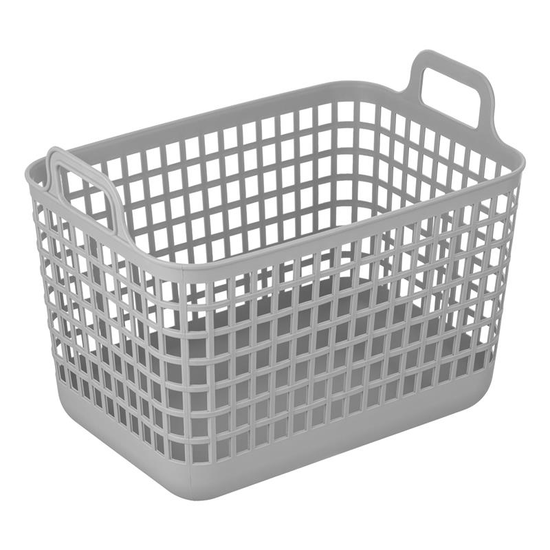 Кошик для зберігання ARDESTO 33x22.5x25.2см, 12.5л, пластик PP, cірий